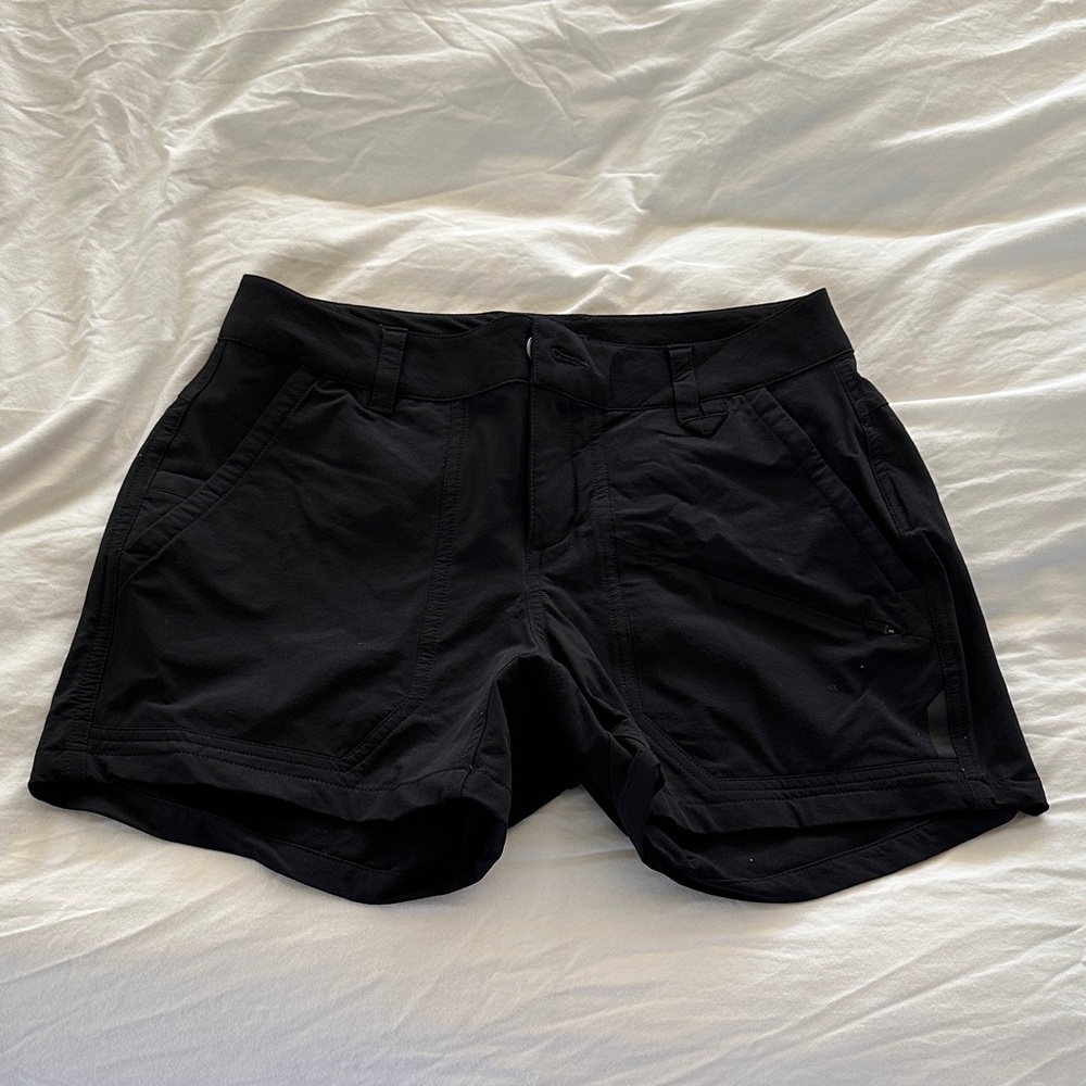 Burton Women's Black Flat Front Shorts